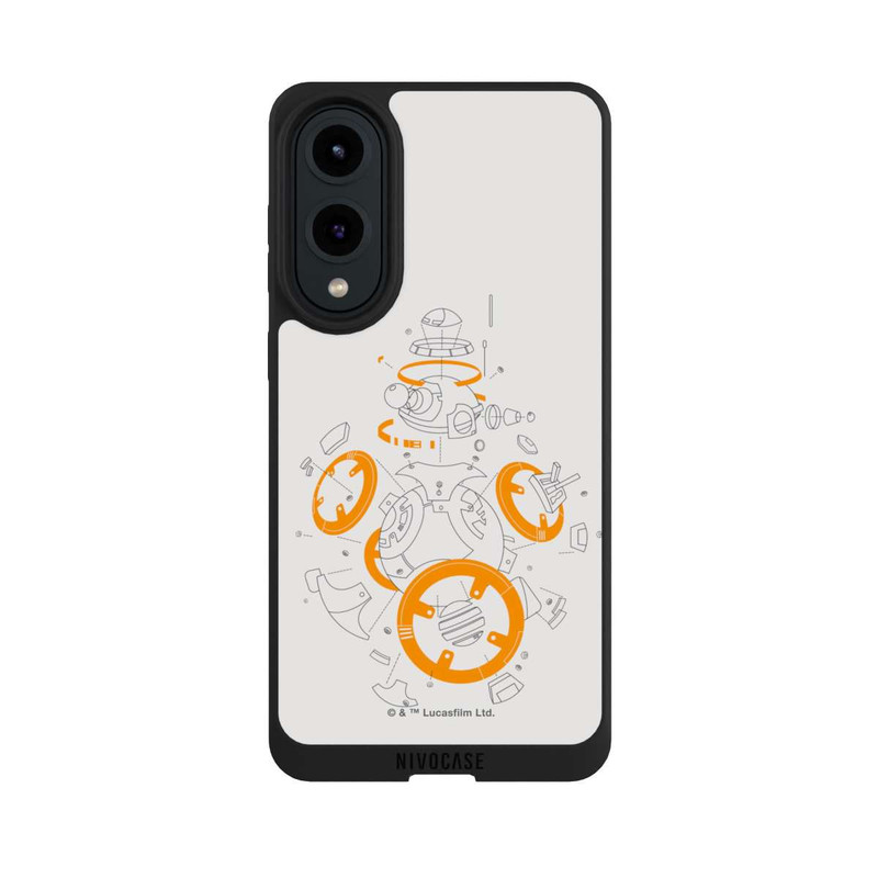Galaxy S25 Edge NIVOpure BB8 Explosionszeichung - StarWars 8
