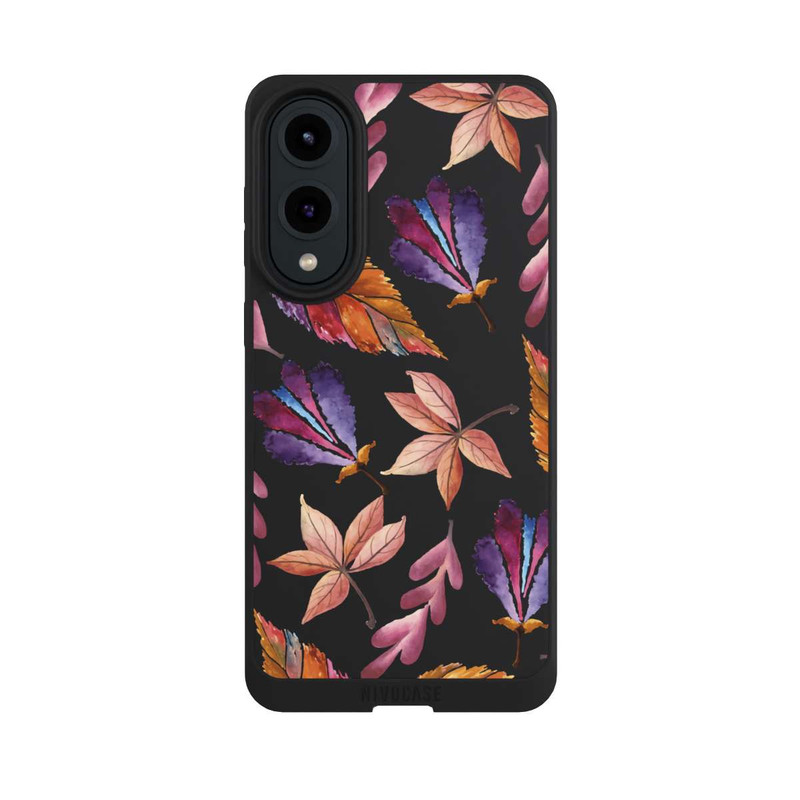 Galaxy S25 Edge NIVOpure Feuilles aquarelles
