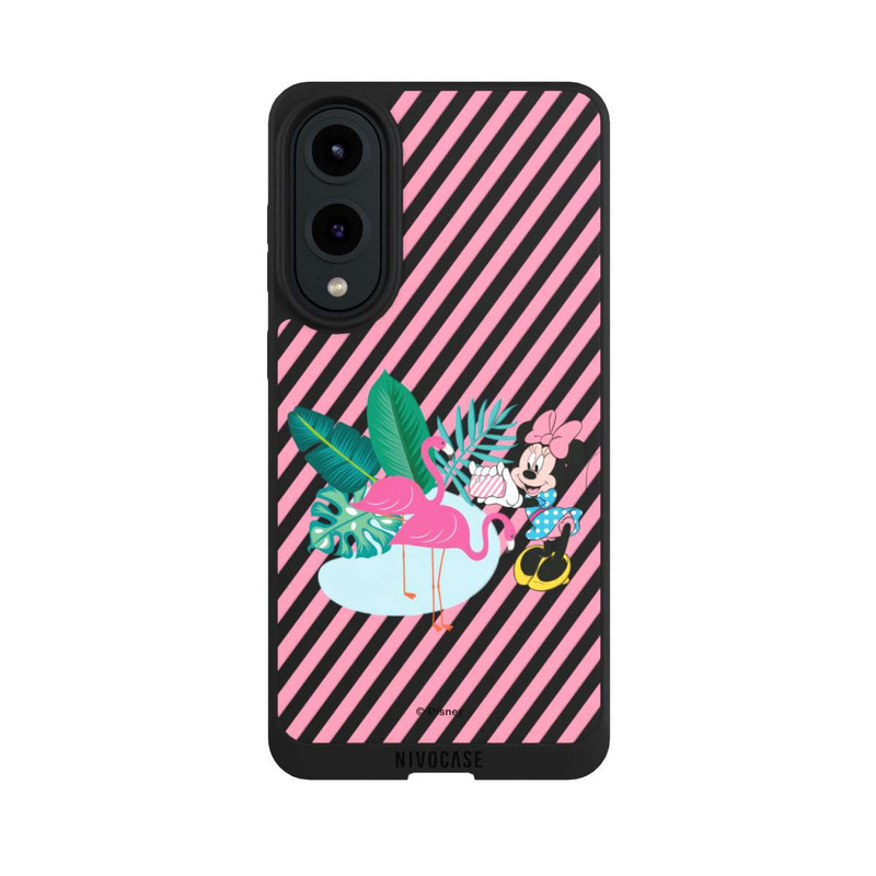 Galaxy S25 Edge NIVOpure Minnie Flamingo Transparent