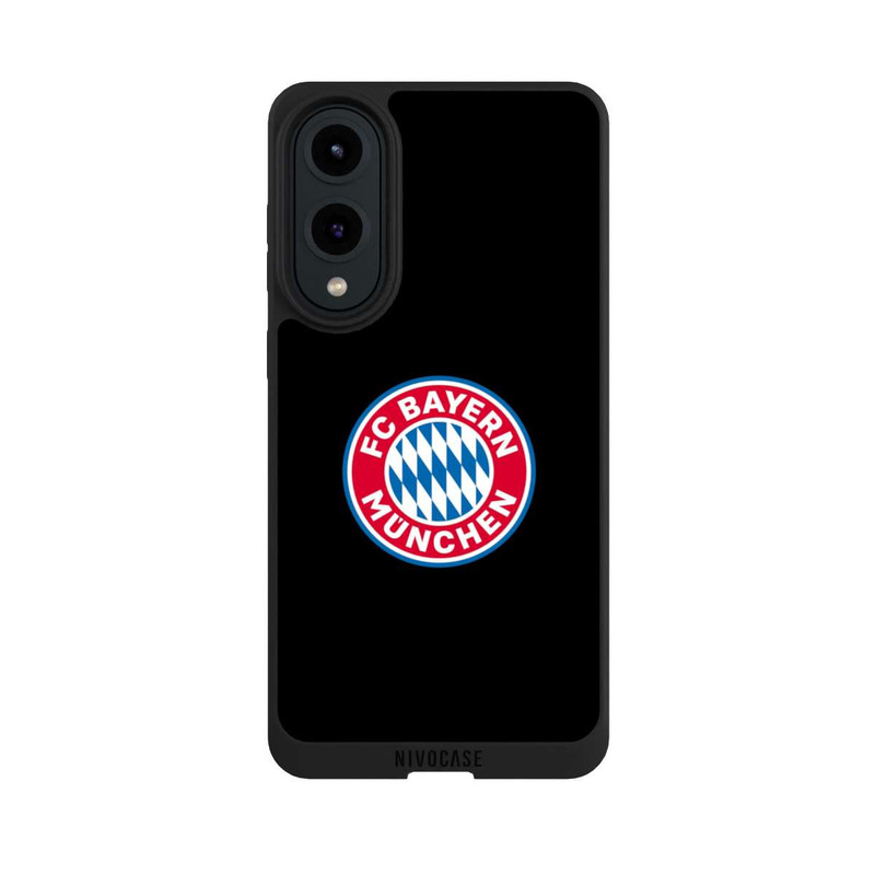 Galaxy S25 Edge NIVOpure FCB Logo auf Schwarz