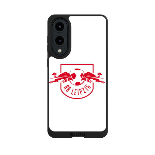 Samsung Galaxy S25 Edge NIVOpure Rotes RB Leipzig Logo auf Weiß