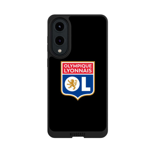 Samsung Galaxy S25 Edge NIVOpure Olympique Lyonnais Schwarz