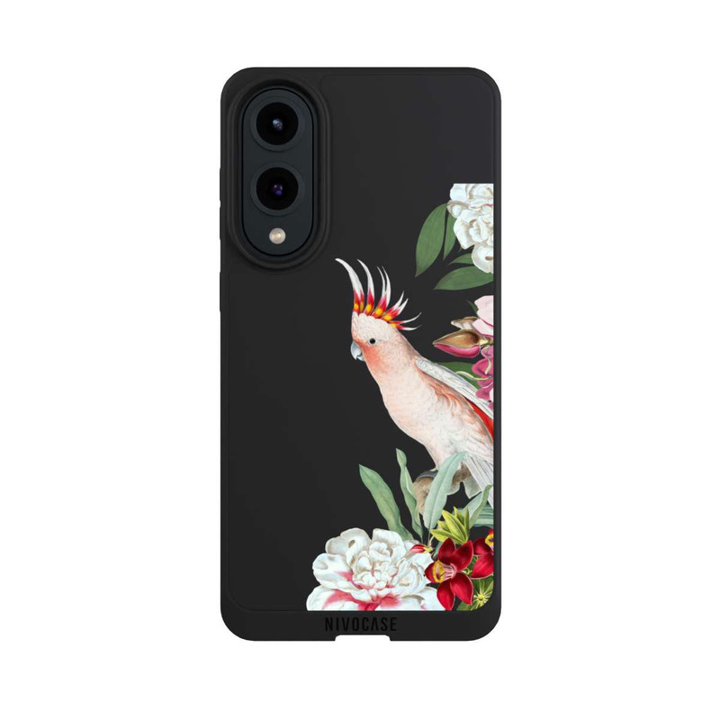 Galaxy S25 Edge NIVOpure Fleurs de perroquet