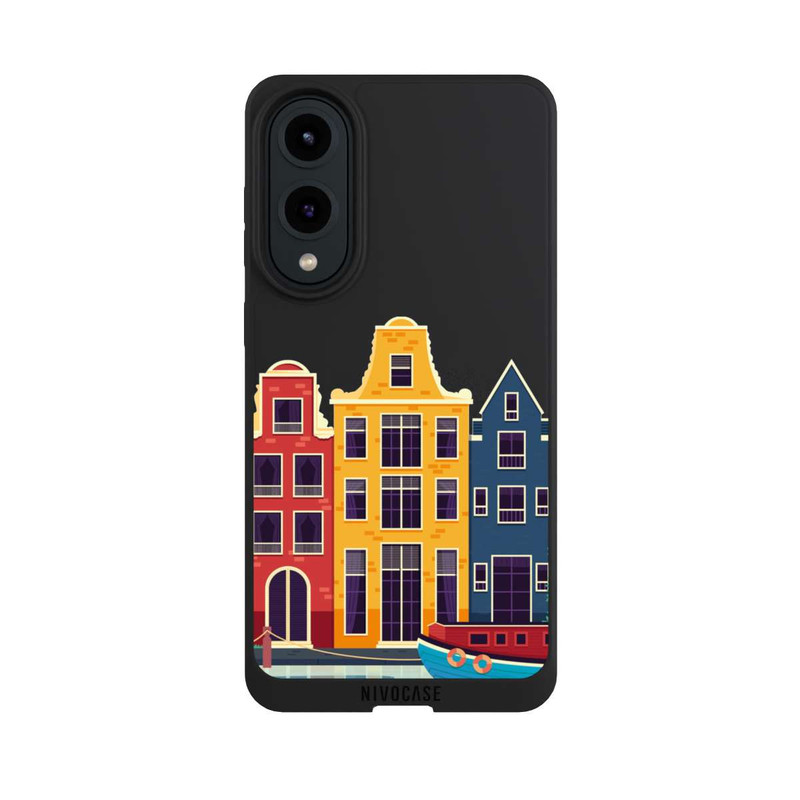 Galaxy S25 Edge NIVOpure Amsterdam Transparent