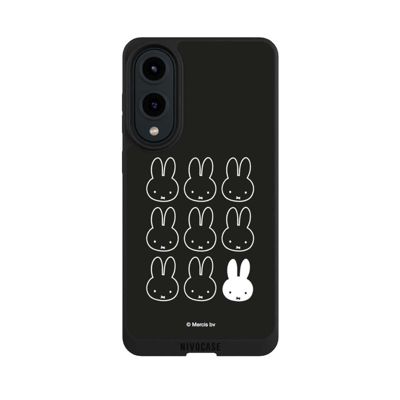 Galaxy S25 Edge NIVOpure Miffy Black and White
