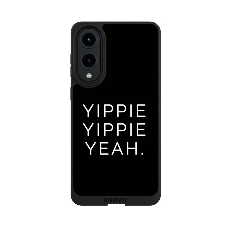 Galaxy S25 Edge NIVOpure Yippie Yippie Yeah Black