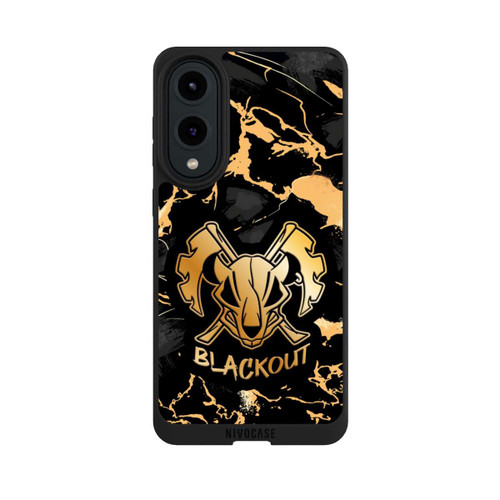 Samsung Galaxy S25 Edge NIVOpure Marble Gold Logo