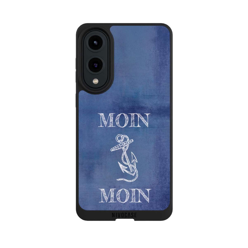 Galaxy S25 Edge NIVOpure ancre grunge bleu