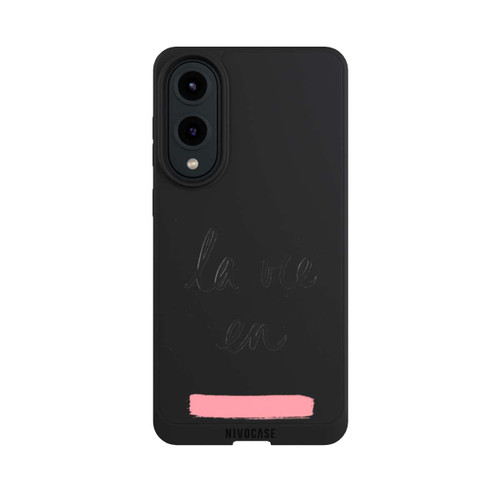 Samsung Galaxy S25 Edge NIVOpure La vie en Rosa Transparent