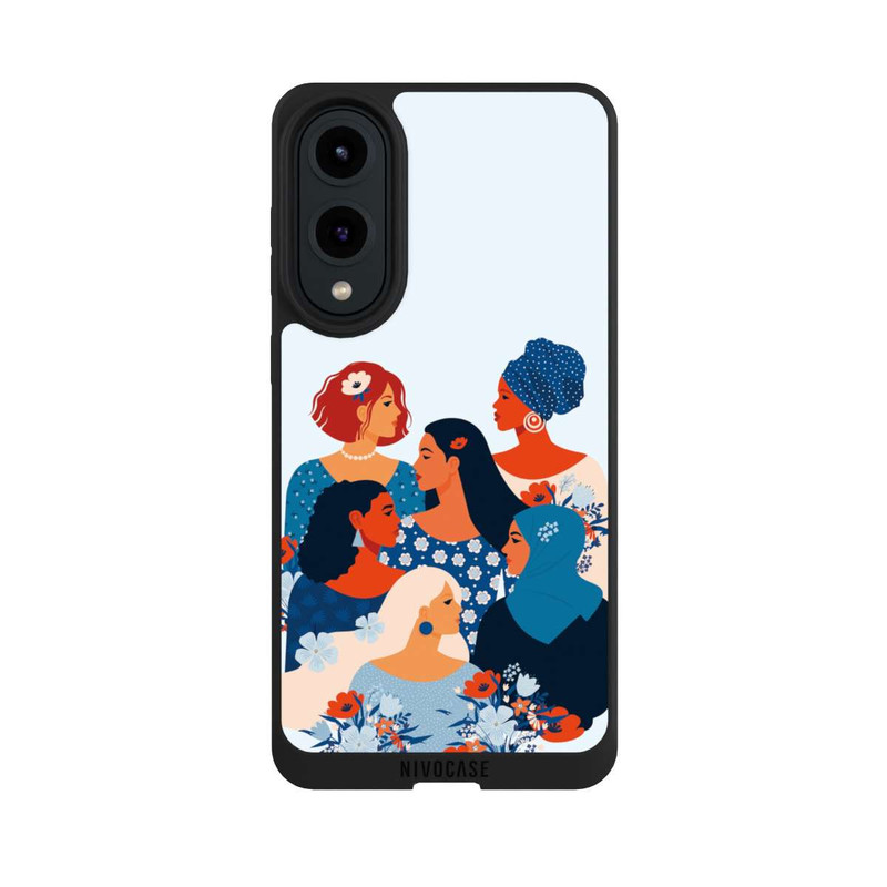 Galaxy S25 Edge NIVOpure Femme Diversity Bleu