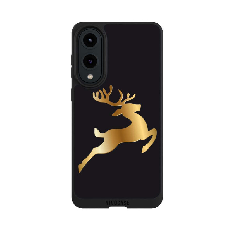 Galaxy S25 Edge NIVOpure Gold Reindeer