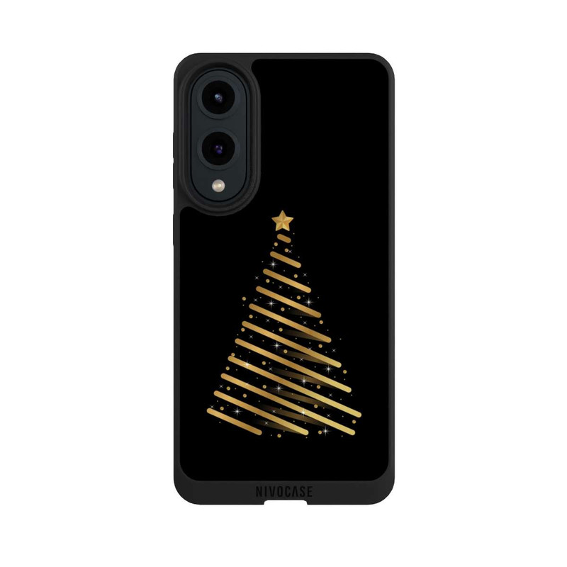 Galaxy S25 Edge NIVOpure Gold Christmas Tree