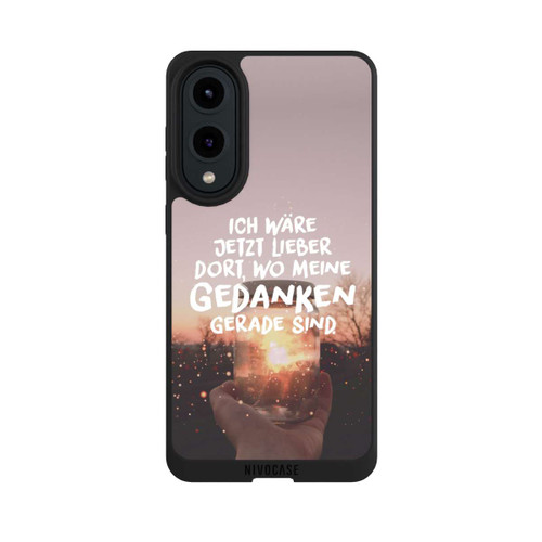 Samsung Galaxy S25 Edge NIVOpure Ich Wäre Jetzt Lieber Dort