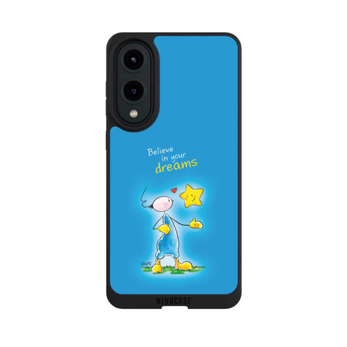Samsung Galaxy S25 Edge NIVOpure Believe In Your Dreams Blau