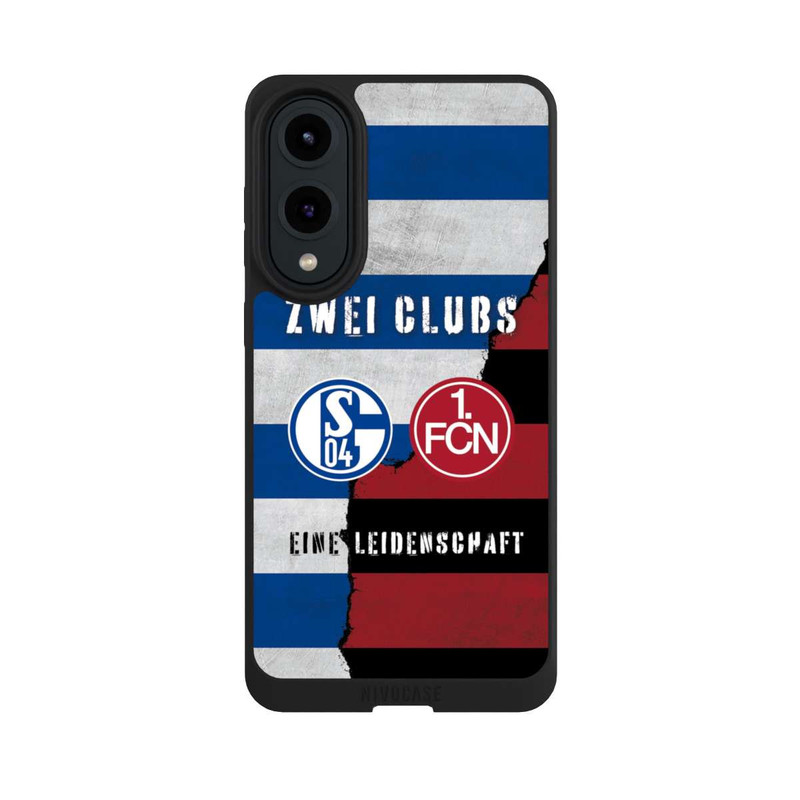 Galaxy S25 Edge NIVOpure Fanfreundschaft Schalke x Nürnberg