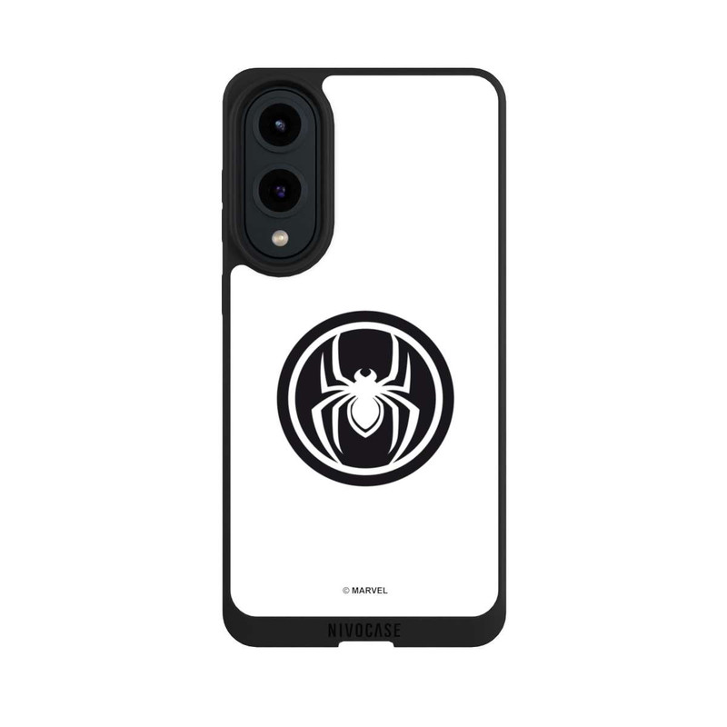 Galaxy S25 Edge NIVOpure Spider-Man Spider Logo White