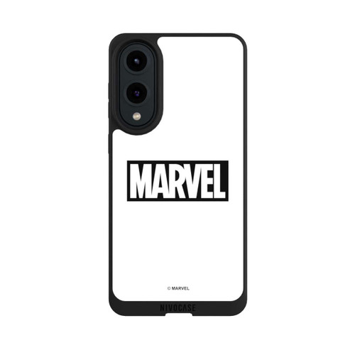 Samsung Galaxy S25 Edge NIVOpure Marvel Logo White