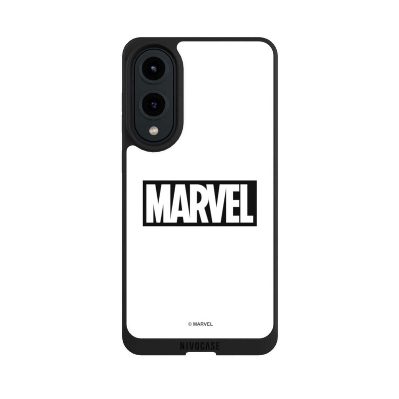 Galaxy S25 Edge NIVOpure Marvel Logo White