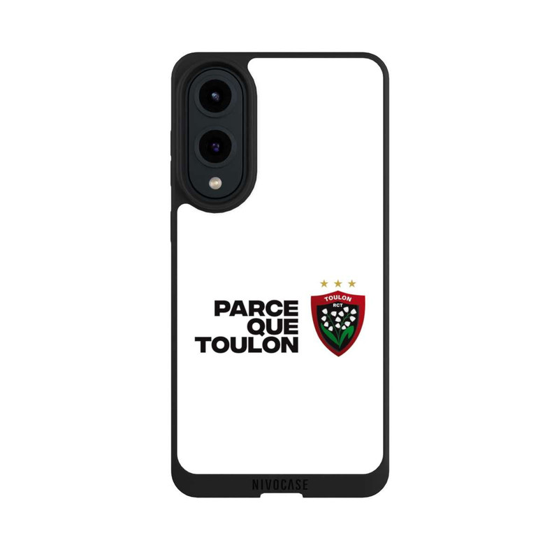 Galaxy S25 Edge NIVOpure RC Toulonnais PQT Blanc