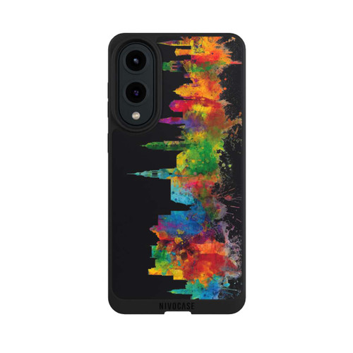 Samsung Galaxy S25 Edge NIVOpure Heidelberg Skyline Schwarz