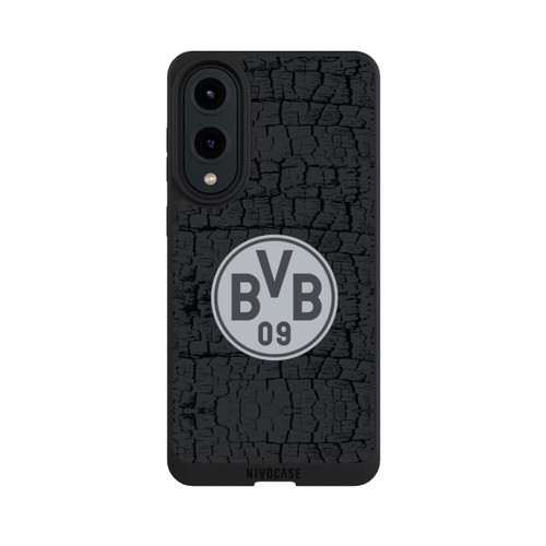 Samsung Galaxy S25 Edge NIVOpure BVB Trikot Kohle und Stahl
