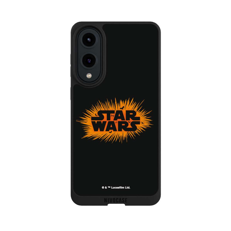 Galaxy S25 Edge NIVOpure Star Wars Logo Orange Halloween Explosion