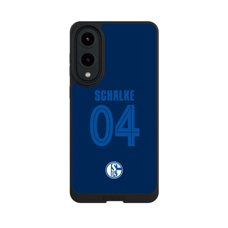Galaxy S25 Edge NIVOpure Schalke 04 Dunkelblau