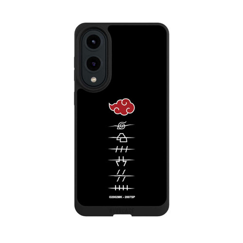 Samsung Galaxy S25 Edge NIVOpure Akatsuki Member Symbols Black