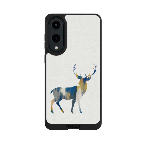 Samsung Galaxy S25 Edge NIVOpure Blauer und gelber Hirsch