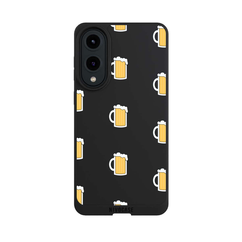 Galaxy S25 Edge NIVOpure Illustration d'un verre de bière