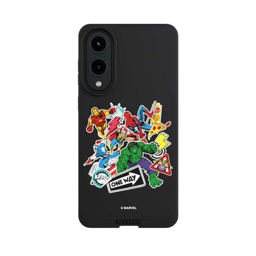 Samsung Galaxy S25 Edge NIVOpure Capitan American Shield Transp