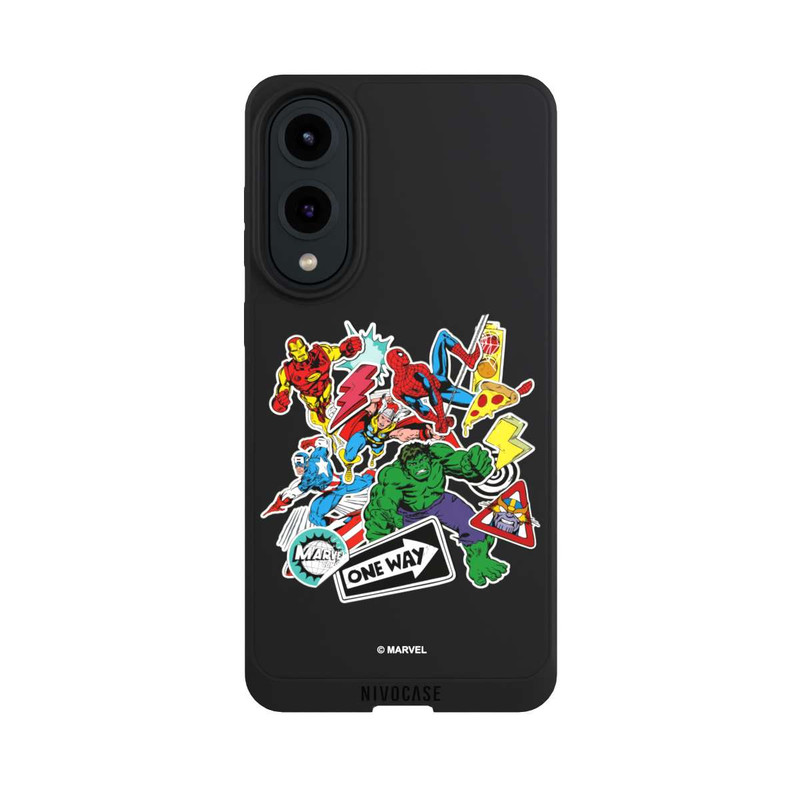 Galaxy S25 Edge NIVOpure Capitan American Shield Transp