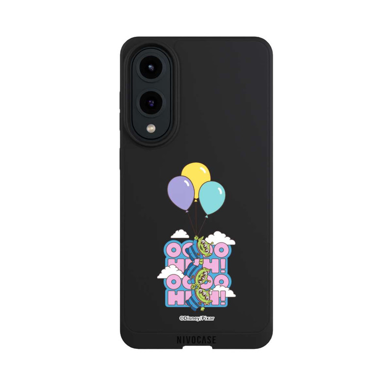 Galaxy S25 Edge NIVOpure Toy Story Aliens Balloons OOOOHHH Transparent