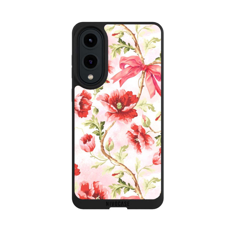 Galaxy S25 Edge NIVOpure Motif Coquelicots Rose