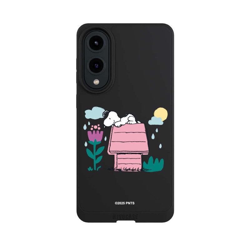 Galaxy S25 Edge NIVOpure Snoopy Chenil Printemps transparent