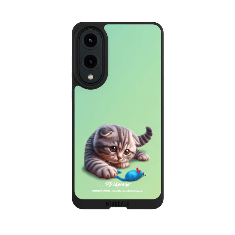 Galaxy S25 Edge NIVOpure Playing Cat with Mouse