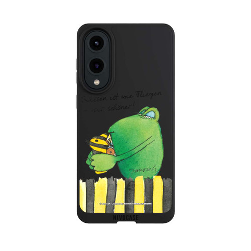 Samsung Galaxy S25 Edge NIVOpure Frosch Küssen ist wie Fliegen Transparent