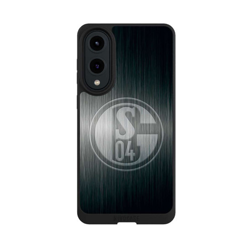Samsung Galaxy S25 Edge NIVOpure Schalke 04 Metall Look