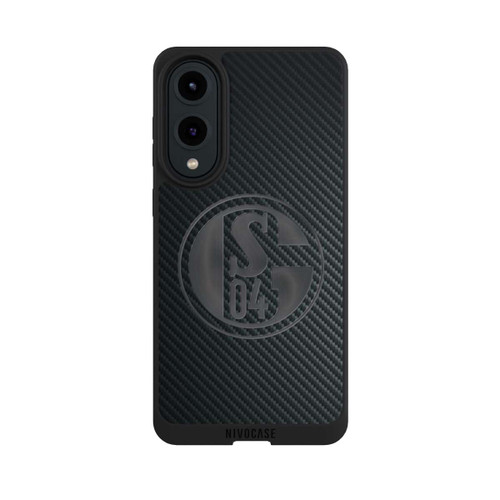 Samsung Galaxy S25 Edge NIVOpure Schalke 04 Carbon Look