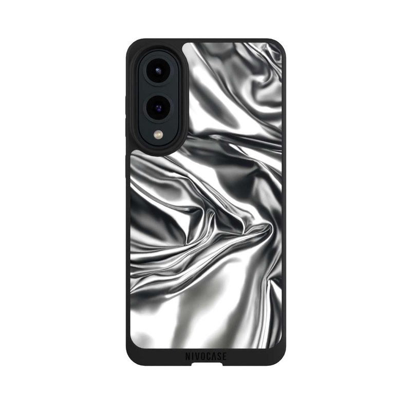 Galaxy S25 Edge NIVOpure Shiny Chrome Silver