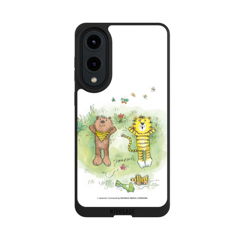Samsung Galaxy S25 Edge NIVOpure Bär und Tiger Blumenwiese