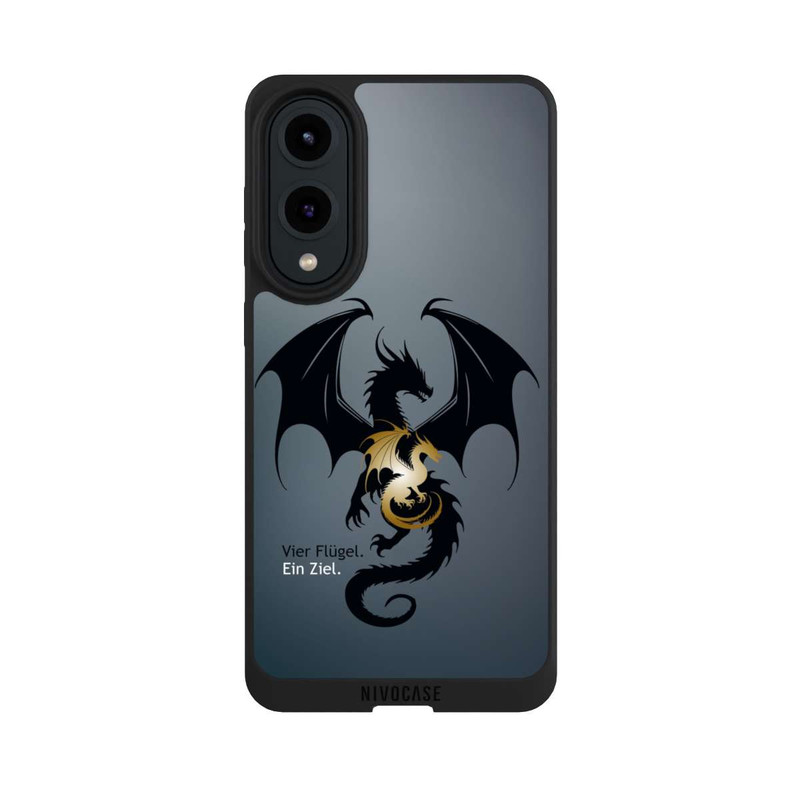 Galaxy S25 Edge NIVOpure Dragons Four Wings One Goal