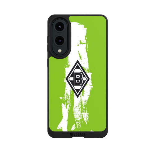 Samsung Galaxy S25 Edge NIVOpure Borussia Logo Grün Weiß