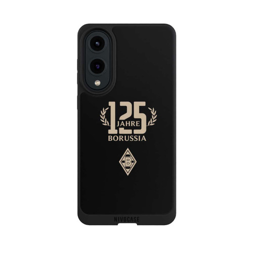 Samsung Galaxy S25 Edge NIVOpure Borussia 125 Jahre Schwarz