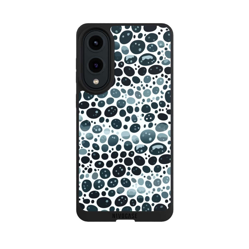 Galaxy S25 Edge NIVOpure Abstract Oval Turquoise