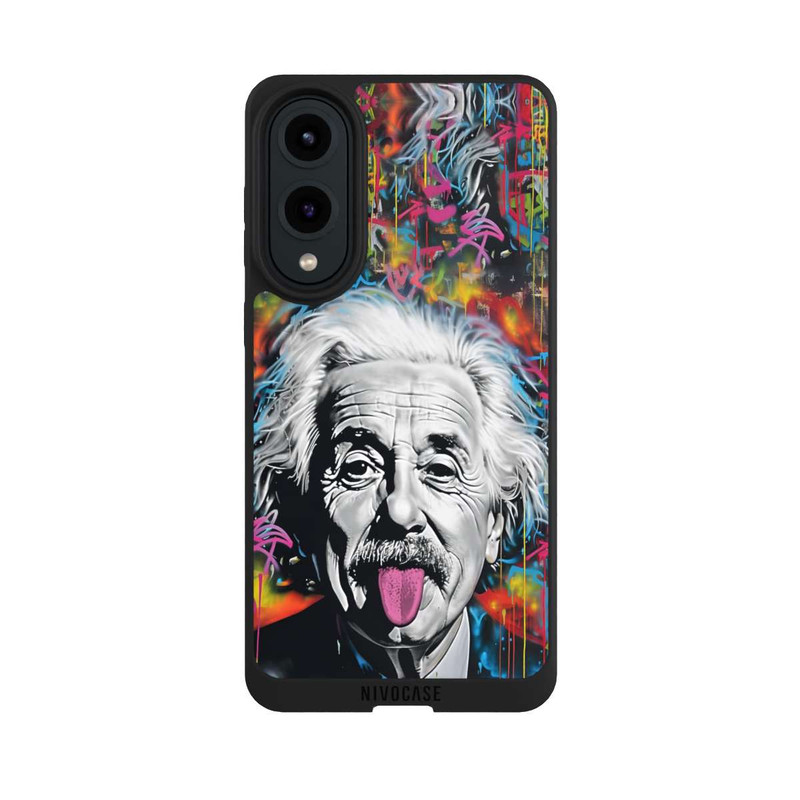 Galaxy S25 Edge NIVOpure Physiker Bunte Zunge Raus