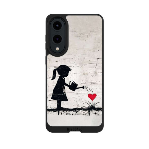 Samsung Galaxy S25 Edge NIVOpure Girl Watering Bunch of Flowers 