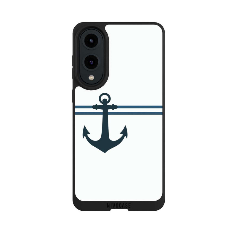 Galaxy S25 Edge NIVOpure Anchor Bay White with AI