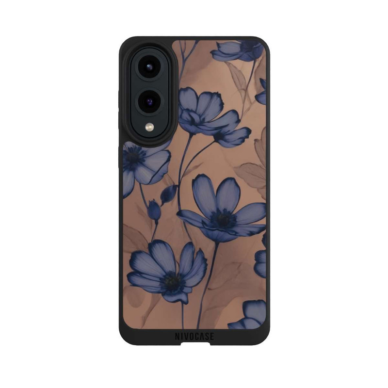 Galaxy S25 Edge NIVOpure Flowers Negativ Pattern with AI