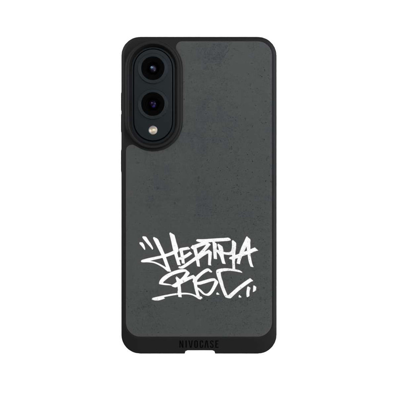 Galaxy S25 Edge NIVOpure Hertha BSC Graffiti Grau